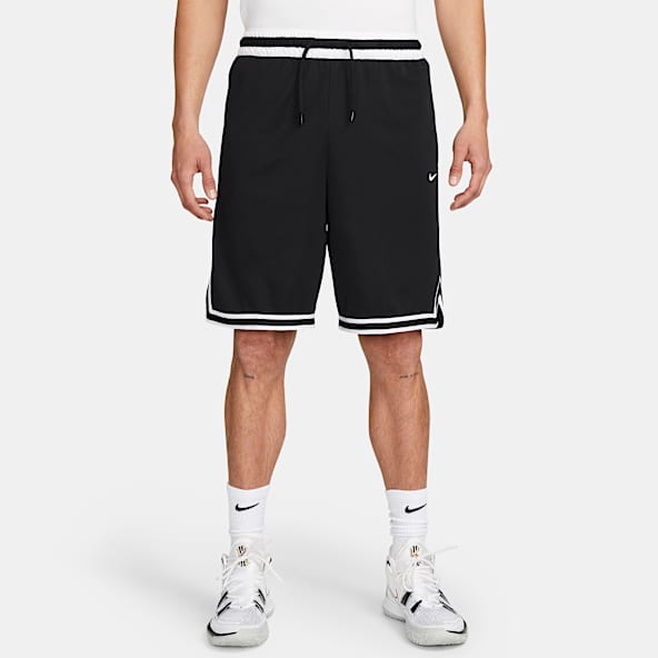 Nike black and white basketball shorts hotsell